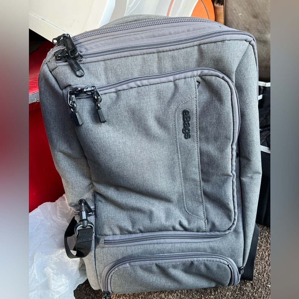 E bag for laptop bag